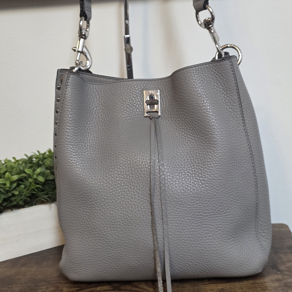 Rebecca Minkoff Pebble Gray Shoulder Bag
